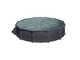 Gre Granada Redonda &Oslash;550 x 132 cm - Piscina desmontable de acero