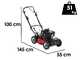 Marina Systems GRINDER 4x4 SH PRO - Cortac&eacute;sped de gasolina autopropulsado - Motor Honda GXV 160