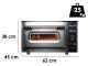 Calory Forni CF62E Mastro - Horno el&eacute;ctrico para pizza c&aacute;mara alta