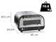 MACOM - Just Kitchen Pizza Oven - Horno el&eacute;ctrico - 1700W
