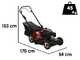 Marina Systems 4 MAXI 52 SH - Cortac&eacute;sped de gasolina autopropulsado - 4 en 1 - Motor Honda GCVx 200