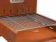 Barbacoa de le&ntilde;a y carb&oacute;n Super Flipper de corten