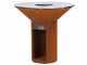 AgriEuro Top-Line Icon 100 - Barbacoa de le&ntilde;a de corten