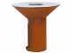 AgriEuro Top-Line Icon 100 - Barbacoa de le&ntilde;a de corten