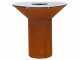 AgriEuro Top-Line Icon 100 - Barbacoa de le&ntilde;a de corten