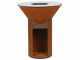 AgriEuro Top-Line Icon 100 - Barbacoa de le&ntilde;a de corten
