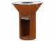 AgriEuro Top-Line Icon 100 - Barbacoa de le&ntilde;a de corten