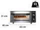 Calory Forni CF62M Pro - Horno para pizza - Mec&aacute;nico