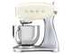 Smeg SMF02CREU Crema - Amasadora Planetaria - Cuba de acero inoxidable de 4,8 litros