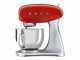 Smeg SMF02RDEU Rojo - Amasadora Planetaria - Cuba de acero inoxidable de 4,8 litros