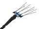 Campagnola MASTER PLUG-IN - P&eacute;rtiga Carbono y Aluminio de 150-220 cm - Vareador de aceitunas el&eacute;ctrico de bater&iacute;a - 21V 5Ah