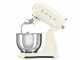 Smeg Full Color Crema - Amasadora Planetaria - Cuba de acero inoxidable de 4,8 litros