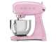 Smeg Full Color Rosa - Amasadora Planetaria - Cuba de acero inoxidable de 4,8 litros