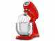 Smeg Full Color Rojo - Amasadora Planetaria - Cuba de acero inoxidable de 4,8 litros