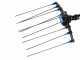 Campagnola Hercules 6 ECO Plug-in - p&eacute;rtiga de carbono de 150-220 cm - Vareador el&eacute;ctrico de bater&iacute;a - 21.6V 5Ah