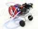 Comet MP 30 - Motobomba fumigadora con carro - Motor de gasolina Loncin G 200 F