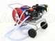 Motobomba fumigadora con carro - Comet MP30 motor Loncin G200F