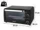 Beper 90882 - Horno el&eacute;ctrico - 1050W