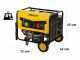Stanley SG 6500B - Generador de corriente a gasolina - AVR - 6,5 kW - Continua 6 kW Trif&aacute;sica