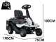 Blackstone RAVEN 61-750 CSM - Tractor cortac&eacute;sped minirider - Motor de 224cc - Arranque el&eacute;ctrico