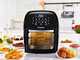 Beper P101FRI012 - Horno el&eacute;ctrico - Freidora de aire digital - 12 L
