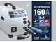 GYS Easymig 160 - Soldadora Inverter (MIG/MAG: GAS, NO GAS y MMA) - corriente continua (DC)