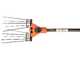 Bahco BCL52TP 36V - Vareador de aceitunas el&eacute;ctrico de bater&iacute;a - P&eacute;rtiga Telesc&oacute;pica de carbono de 216-296 cm