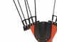 Bahco BCL52TP 36V - Vareador de aceitunas el&eacute;ctrico de bater&iacute;a - P&eacute;rtiga Telesc&oacute;pica de carbono de 216-296 cm