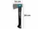 Gardena 900B - Hacha de corte - 34 cm