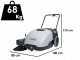 Nilfisk SW750 - Barredora autopropulsada de bater&iacute;a con recogedor - 12V - 46Ah