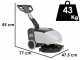 Nilfisk SC351 FULL PKG - Fregadora de suelos de bater&iacute;a -  3 en 1 lava, seca y aspira