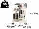 Prismafood iLine MZPL010 - Amasadora planetaria - Cuba de acero inoxidable 10 litros