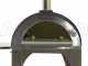 Horno de le&ntilde;a para pizza de exterior Cibus INOX - 4 pizzas