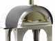 Horno de le&ntilde;a para pizza de exterior Cibus INOX - 4 pizzas