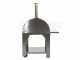 Horno de le&ntilde;a para pizza de exterior Cibus INOX - 4 pizzas