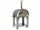 Horno de le&ntilde;a para pizza de exterior Cibus INOX - 4 pizzas