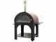 Horno de le&ntilde;a para pizza de exterior Cibus Red - 5 pizzas