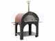 Horno de le&ntilde;a para pizza de exterior Cibus Red - 5 pizzas