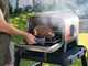 Ninja Woodfire OO101EU - Horno el&eacute;ctrico de exterior para pizza y asados