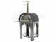 Horno de le&ntilde;a para pizza de exterior Cibus INOX - 2 pizzas