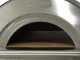 Horno de le&ntilde;a para pizza de exterior Cibus INOX - 5 pizzas