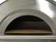 Horno de le&ntilde;a para pizza de exterior Cibus INOX - 5 pizzas