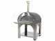 Horno de le&ntilde;a para pizza de exterior Cibus INOX - 5 pizzas