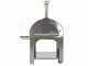 Horno de le&ntilde;a para pizza de exterior Cibus INOX - 5 pizzas
