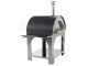 Horno de le&ntilde;a para pizza de exterior Cibus INOX - 5 pizzas