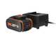 Worx WA3604 - Starter Kit bater&iacute;a 20V/4Ah + Cargador de bater&iacute;as r&aacute;pido