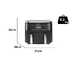 Ninja Dual Zone AF300EU - Freidora de aire - 7.6L