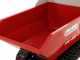 Motocarretilla de bater&iacute;a GeoTech-Pro TMD 400 - Caj&oacute;n dumper 400Kg