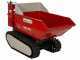 Motocarretilla de bater&iacute;a GeoTech-Pro TMD 400 - Caj&oacute;n dumper 400Kg