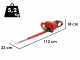Blue Bird HT 23-70 - Cortasetos de bater&iacute;a 50,4V/5Ah - Cuchilla de 70 cm